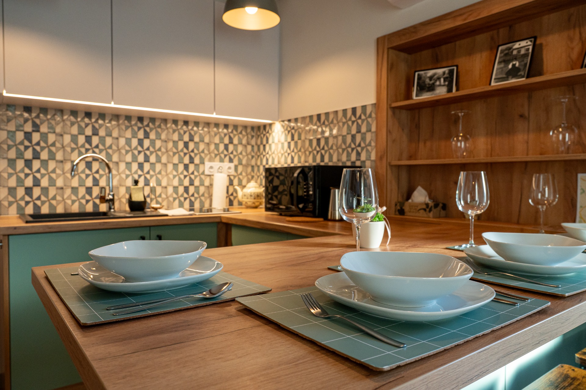 Otthonos konyha és étkező egyben